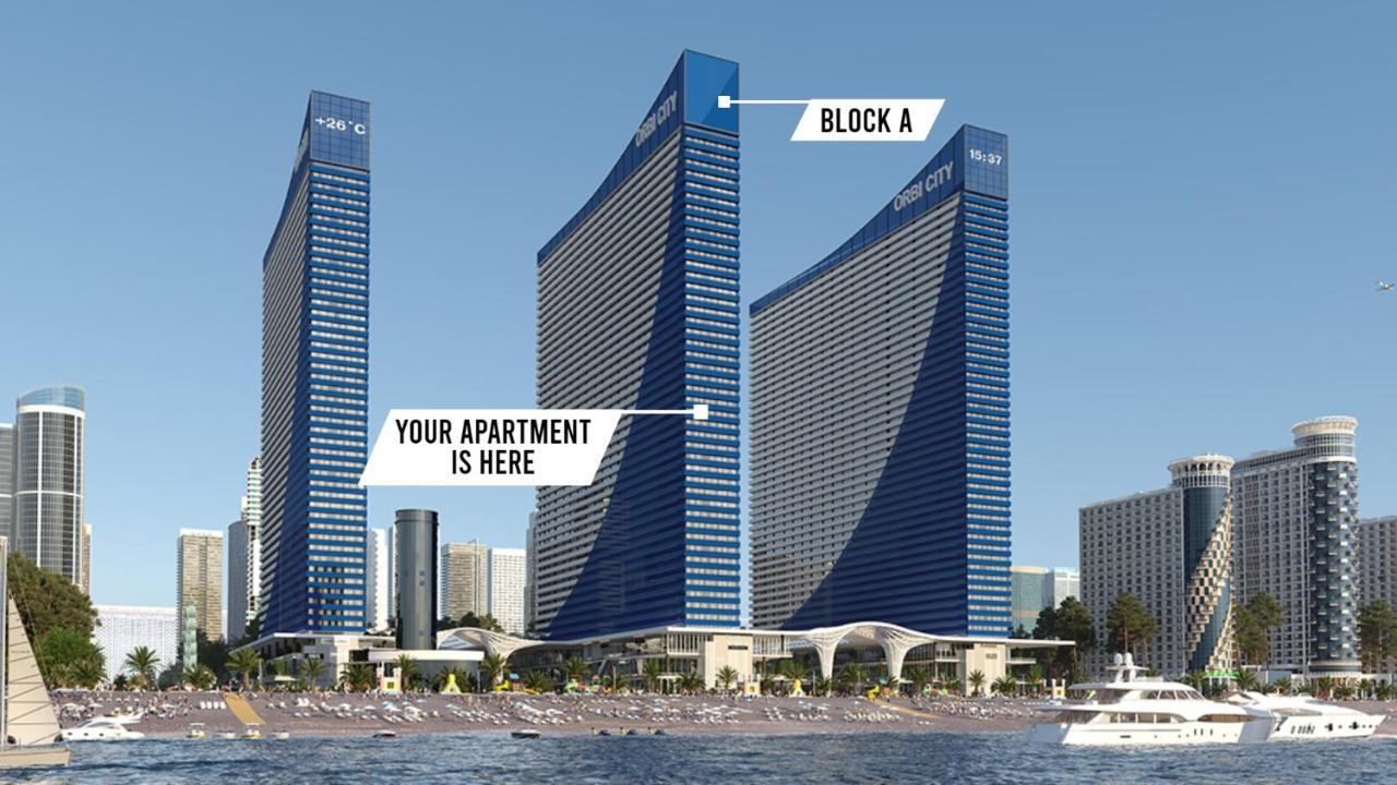 الشقق الفندقية باتوميفي  Only Front Sea View, No Side View, Wonderful Panorama, High Floor, Location Guarantee المظهر الخارجي الصورة